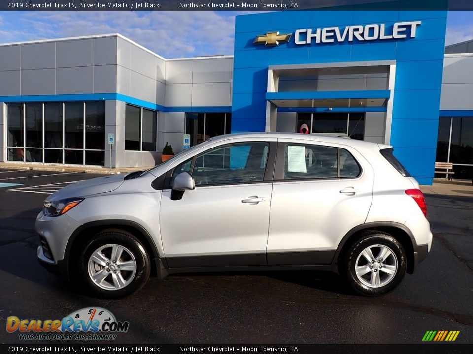 2019 Chevrolet Trax LS Silver Ice Metallic / Jet Black Photo #3