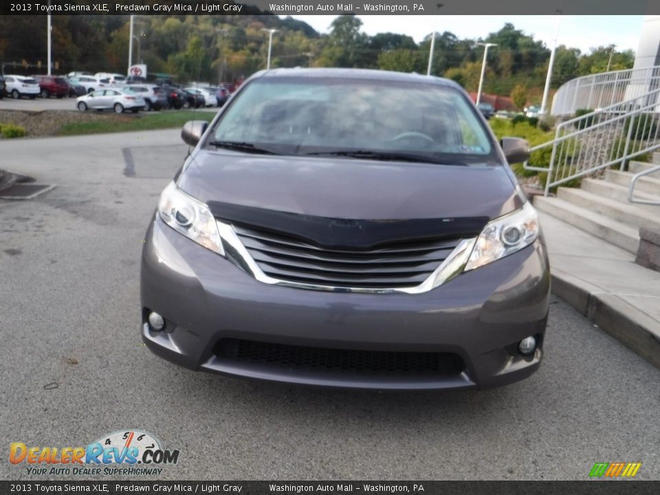 2013 Toyota Sienna XLE Predawn Gray Mica / Light Gray Photo #10