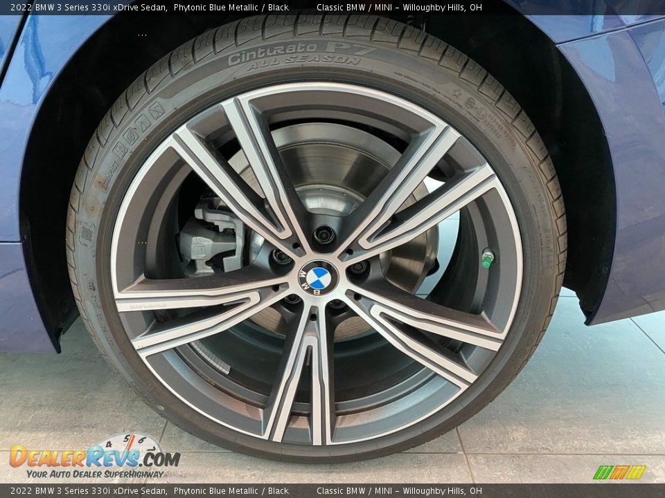2022 BMW 3 Series 330i xDrive Sedan Phytonic Blue Metallic / Black Photo #3