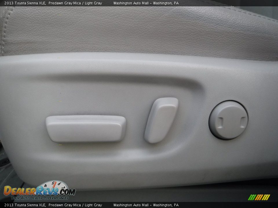 2013 Toyota Sienna XLE Predawn Gray Mica / Light Gray Photo #20