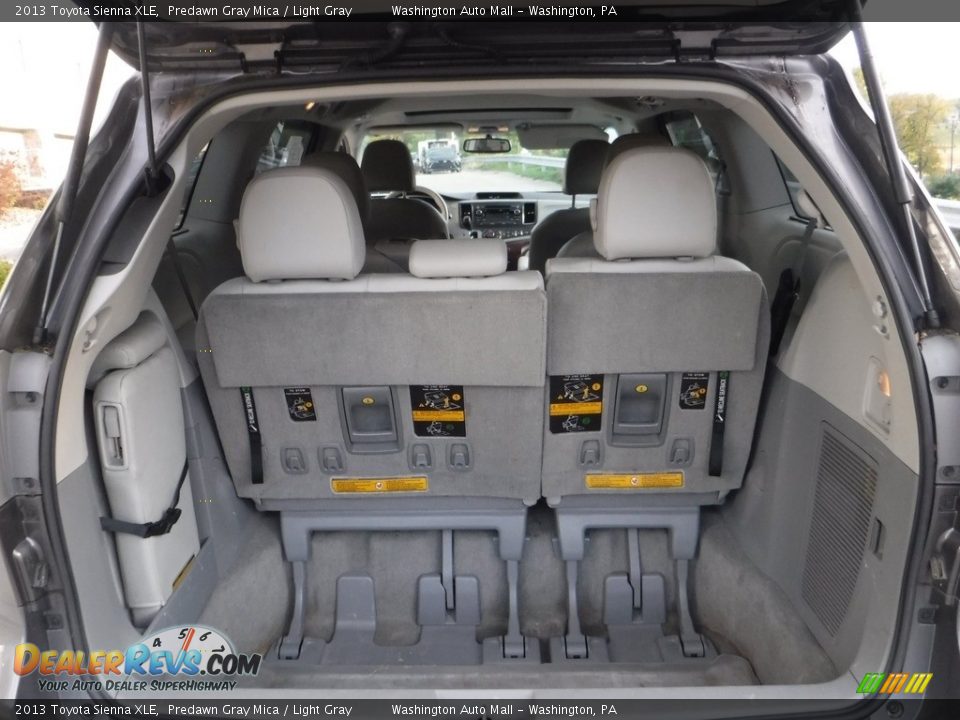 2013 Toyota Sienna XLE Predawn Gray Mica / Light Gray Photo #30