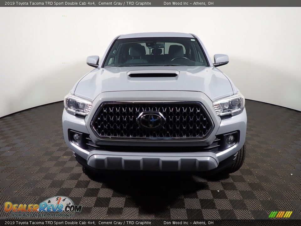 2019 Toyota Tacoma TRD Sport Double Cab 4x4 Cement Gray / TRD Graphite Photo #6