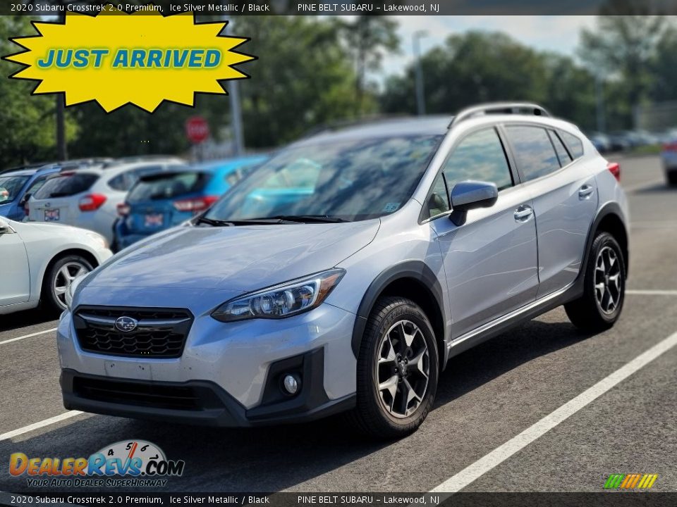 2020 Subaru Crosstrek 2.0 Premium Ice Silver Metallic / Black Photo #1