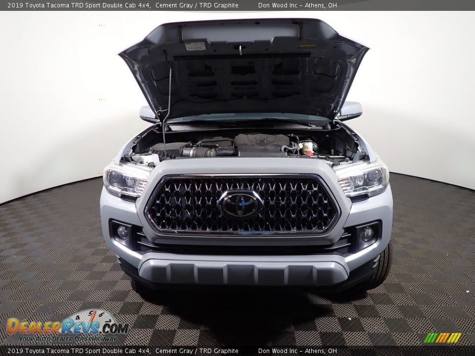 2019 Toyota Tacoma TRD Sport Double Cab 4x4 Cement Gray / TRD Graphite Photo #7