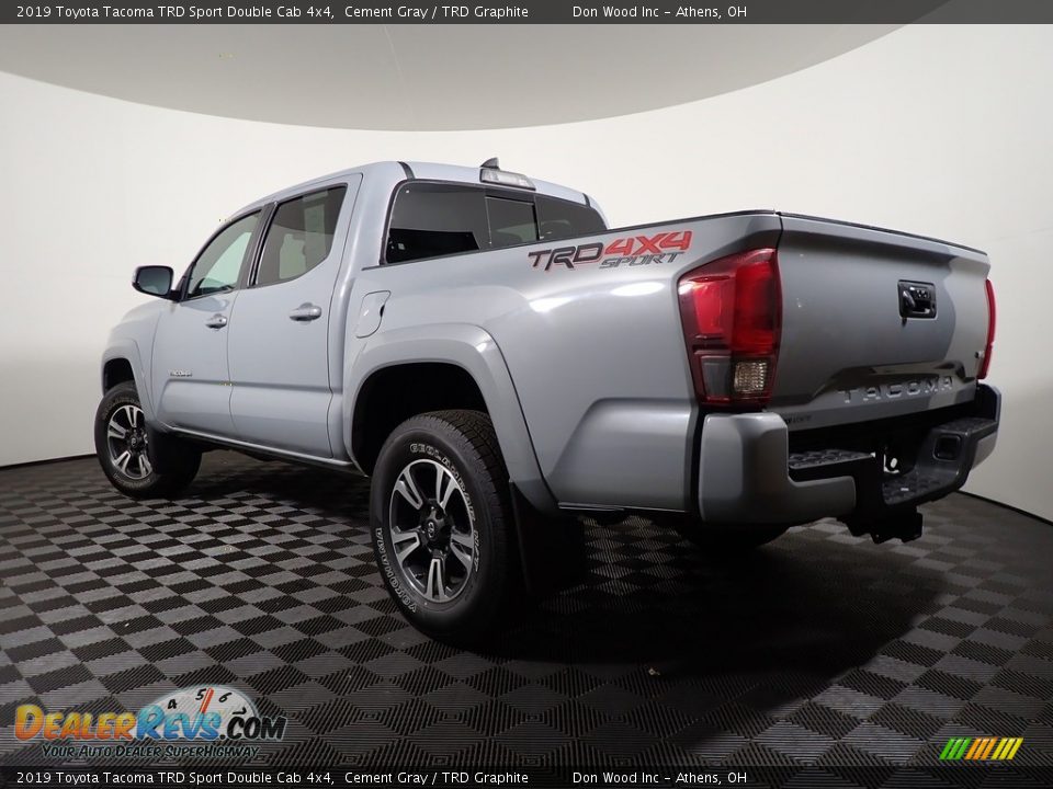2019 Toyota Tacoma TRD Sport Double Cab 4x4 Cement Gray / TRD Graphite Photo #12