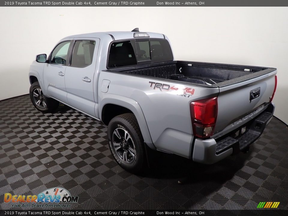 2019 Toyota Tacoma TRD Sport Double Cab 4x4 Cement Gray / TRD Graphite Photo #13