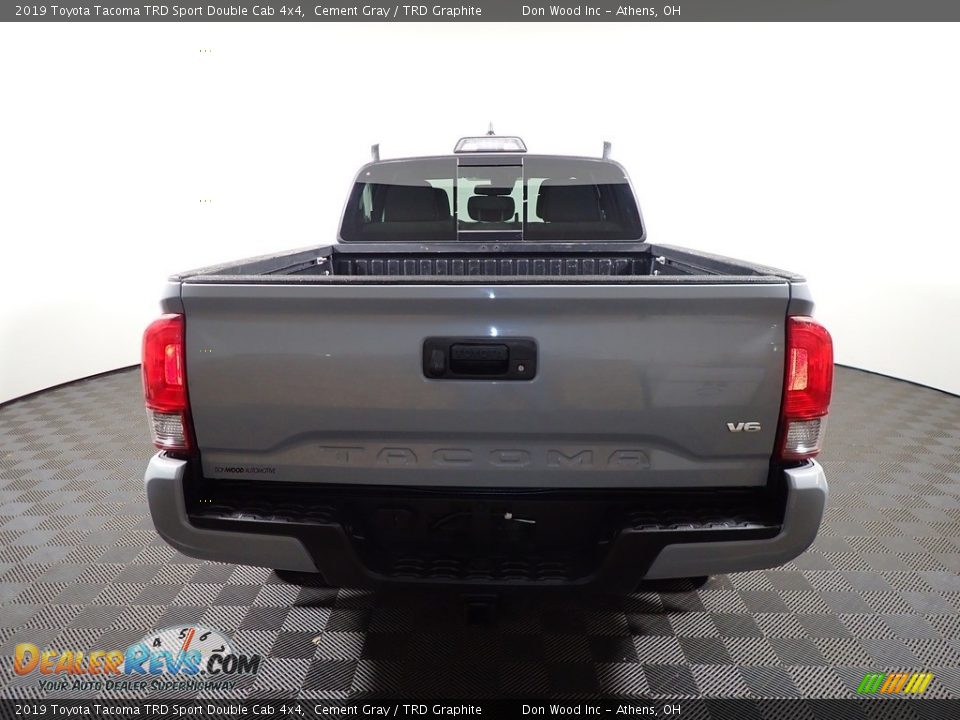 2019 Toyota Tacoma TRD Sport Double Cab 4x4 Cement Gray / TRD Graphite Photo #14