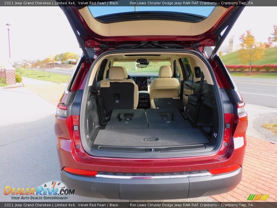 2021 Jeep Grand Cherokee L Limited 4x4 Velvet Red Pearl / Black Photo #7