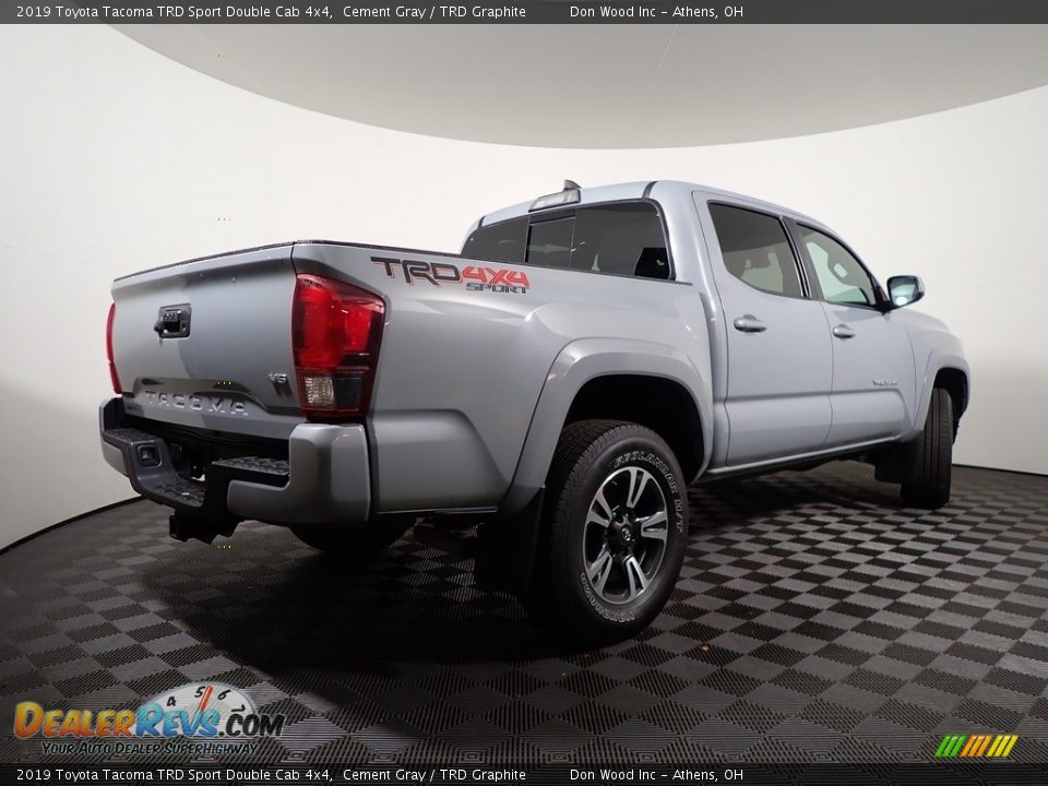 2019 Toyota Tacoma TRD Sport Double Cab 4x4 Cement Gray / TRD Graphite Photo #16