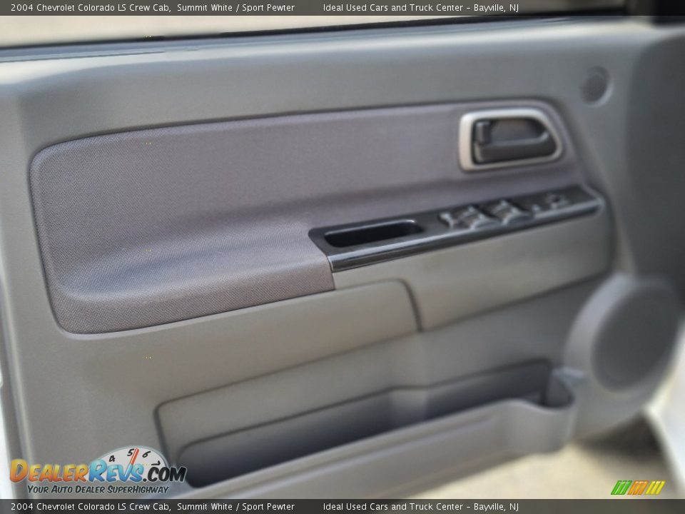 2004 Chevrolet Colorado LS Crew Cab Summit White / Sport Pewter Photo #15