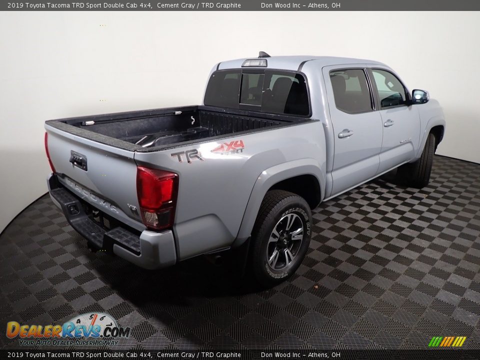 2019 Toyota Tacoma TRD Sport Double Cab 4x4 Cement Gray / TRD Graphite Photo #17