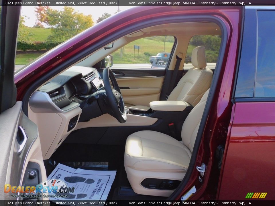 2021 Jeep Grand Cherokee L Limited 4x4 Velvet Red Pearl / Black Photo #11