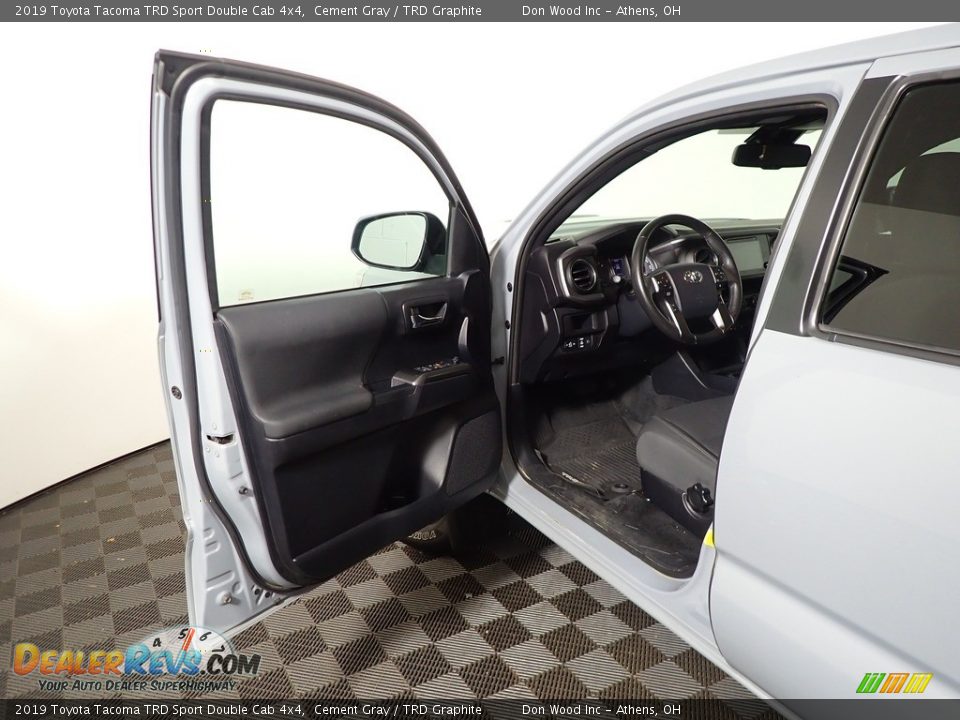 2019 Toyota Tacoma TRD Sport Double Cab 4x4 Cement Gray / TRD Graphite Photo #20