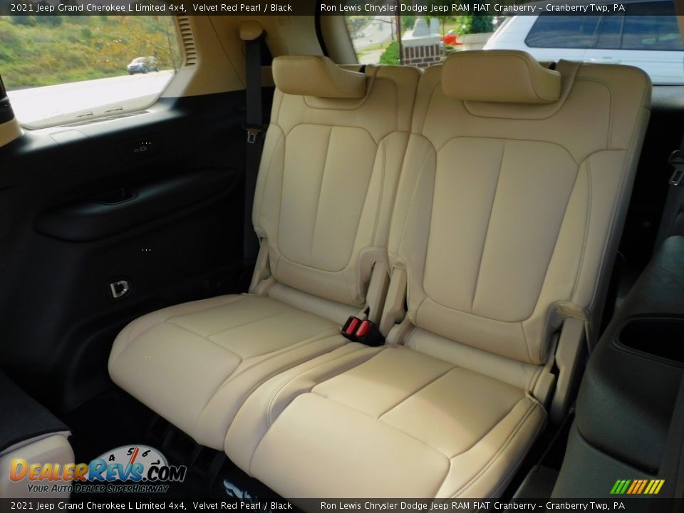 2021 Jeep Grand Cherokee L Limited 4x4 Velvet Red Pearl / Black Photo #13