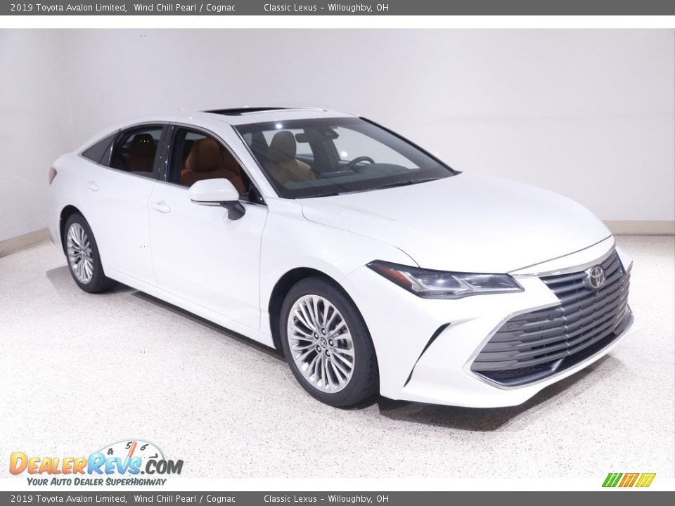 2019 Toyota Avalon Limited Wind Chill Pearl / Cognac Photo #1