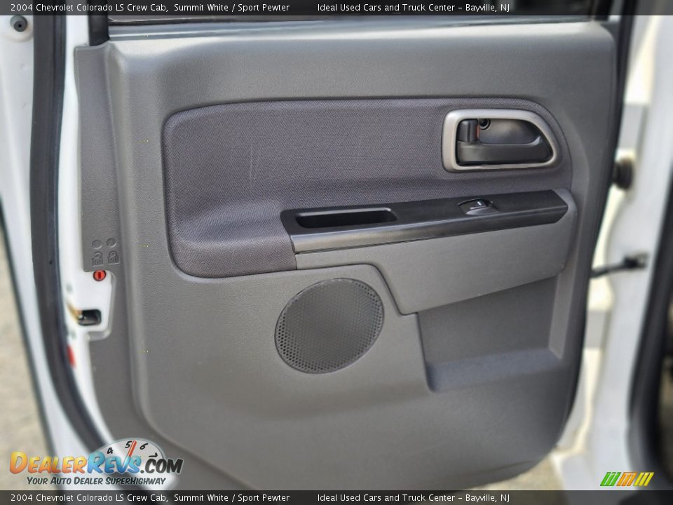 2004 Chevrolet Colorado LS Crew Cab Summit White / Sport Pewter Photo #19