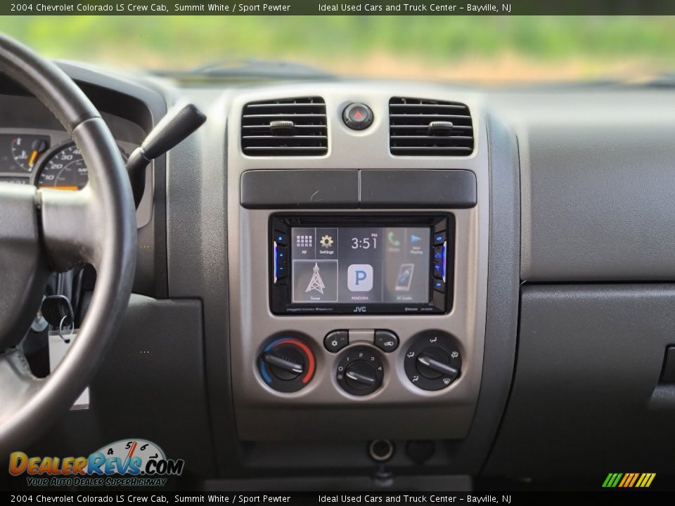 2004 Chevrolet Colorado LS Crew Cab Summit White / Sport Pewter Photo #21