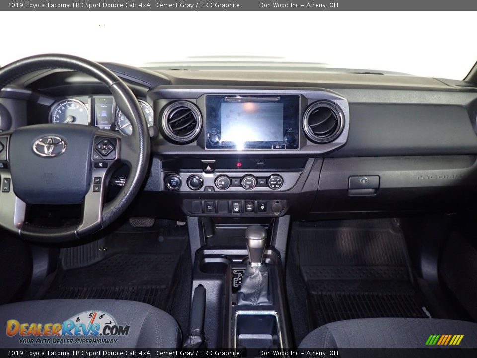 2019 Toyota Tacoma TRD Sport Double Cab 4x4 Cement Gray / TRD Graphite Photo #25