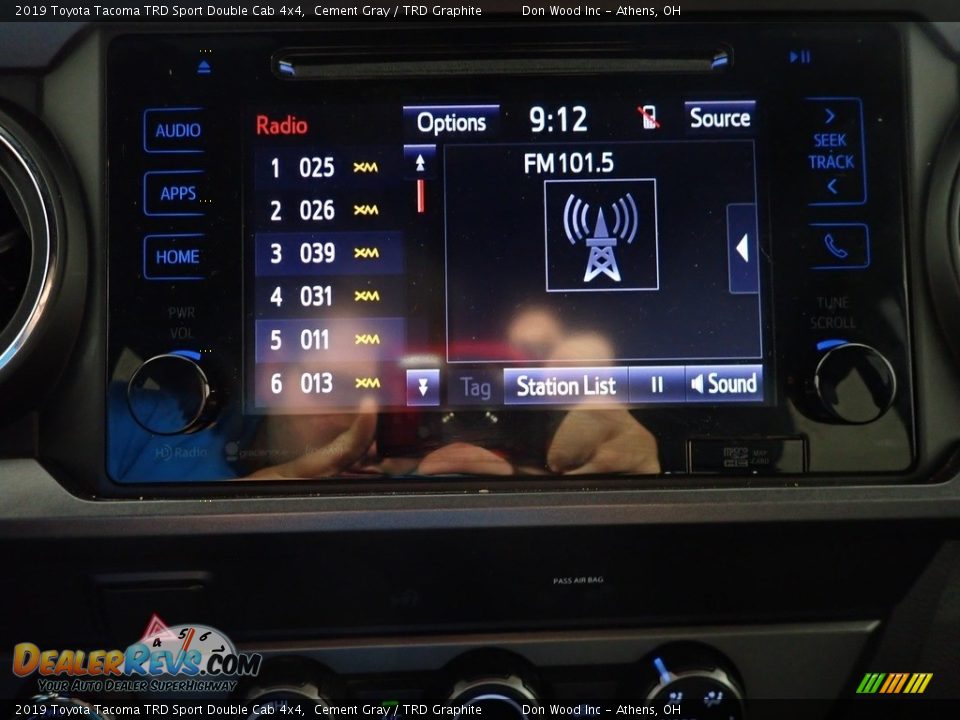 2019 Toyota Tacoma TRD Sport Double Cab 4x4 Cement Gray / TRD Graphite Photo #26