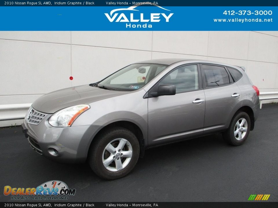 2010 Nissan Rogue SL AWD Iridium Graphite / Black Photo #1