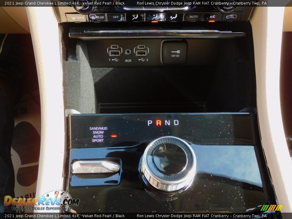 2021 Jeep Grand Cherokee L Limited 4x4 Velvet Red Pearl / Black Photo #19