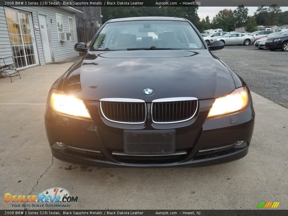 2008 BMW 3 Series 328i Sedan Black Sapphire Metallic / Black Dakota Leather Photo #10