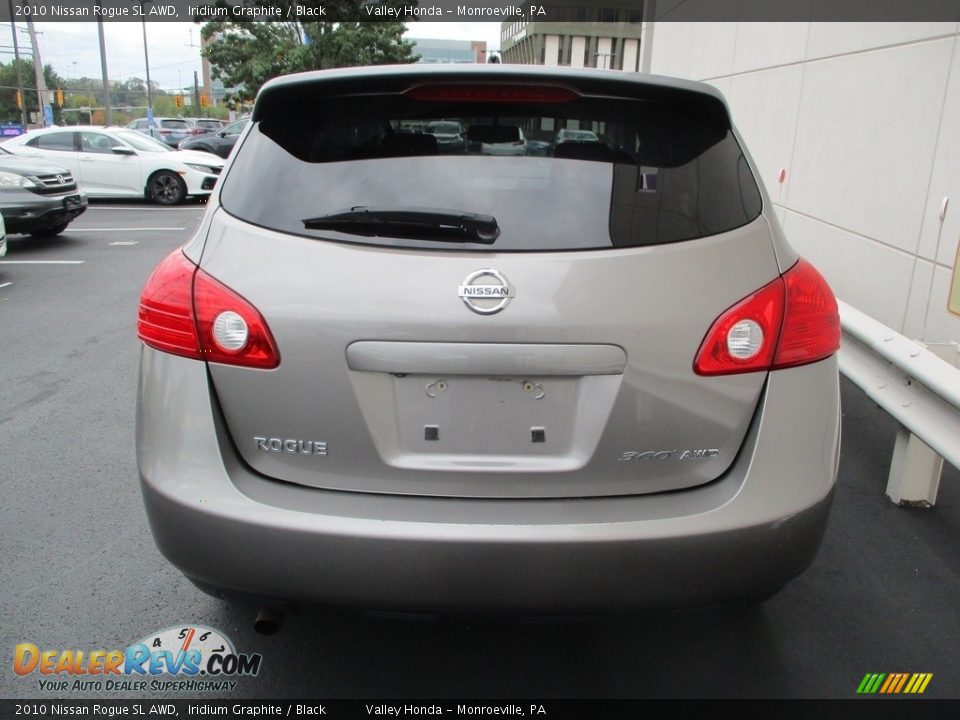 2010 Nissan Rogue SL AWD Iridium Graphite / Black Photo #4