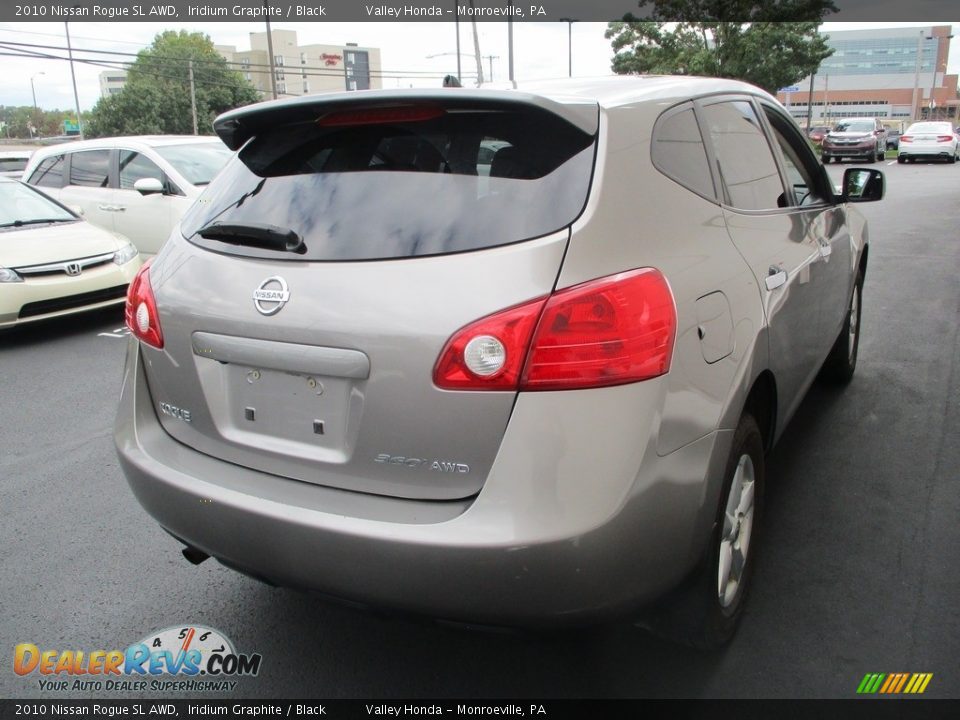 2010 Nissan Rogue SL AWD Iridium Graphite / Black Photo #5