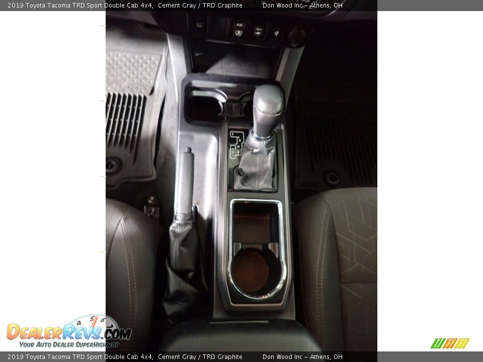 2019 Toyota Tacoma TRD Sport Double Cab 4x4 Cement Gray / TRD Graphite Photo #33