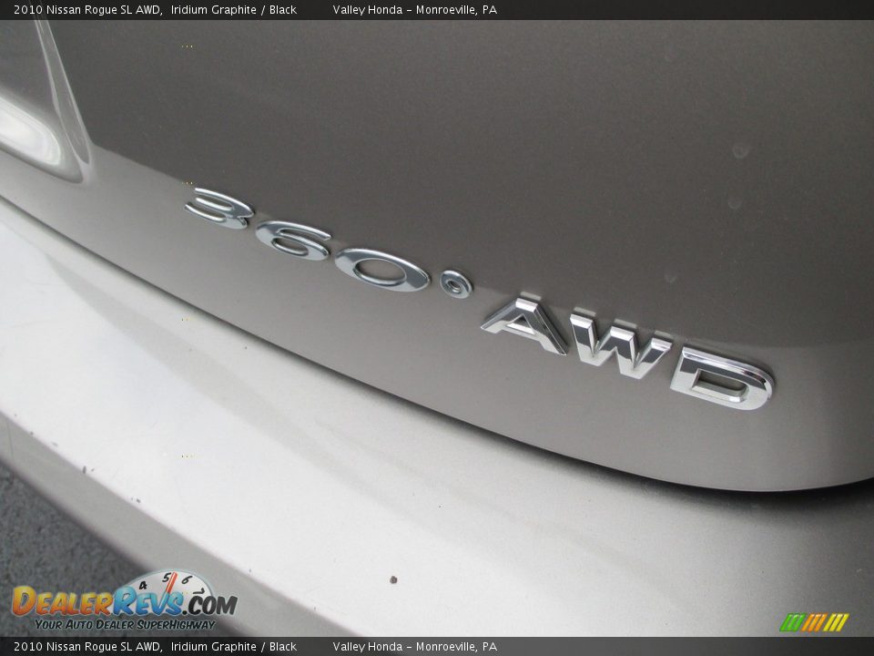 2010 Nissan Rogue SL AWD Iridium Graphite / Black Photo #6