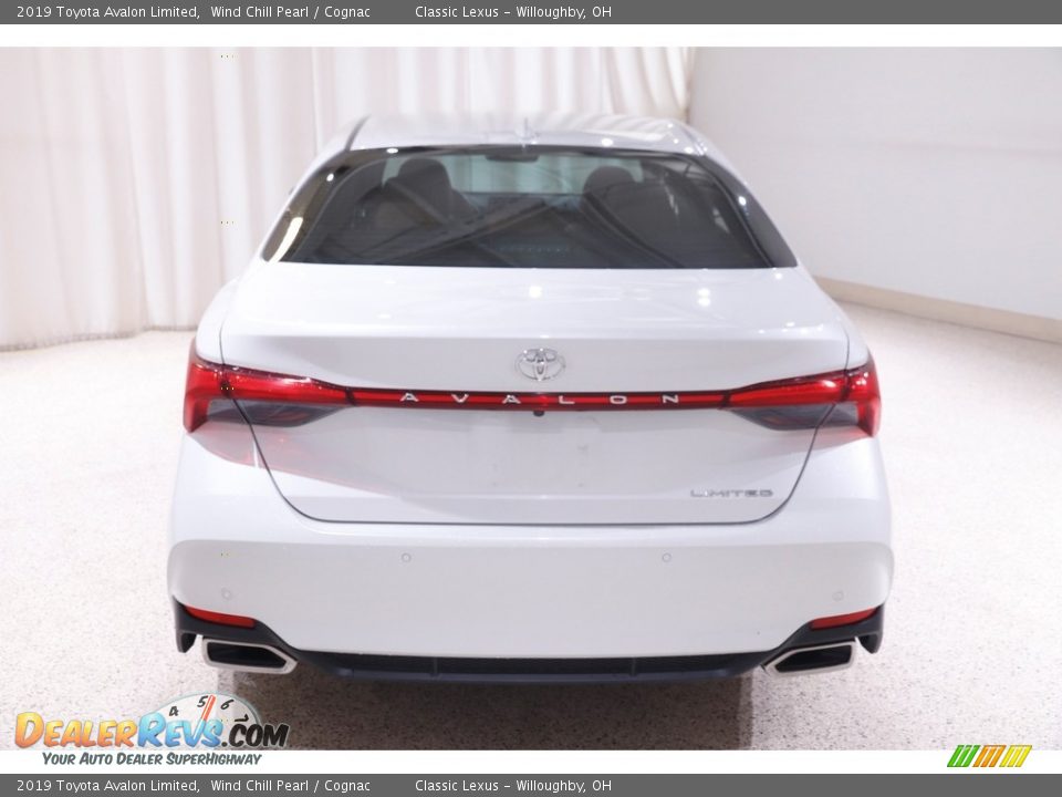 2019 Toyota Avalon Limited Wind Chill Pearl / Cognac Photo #19