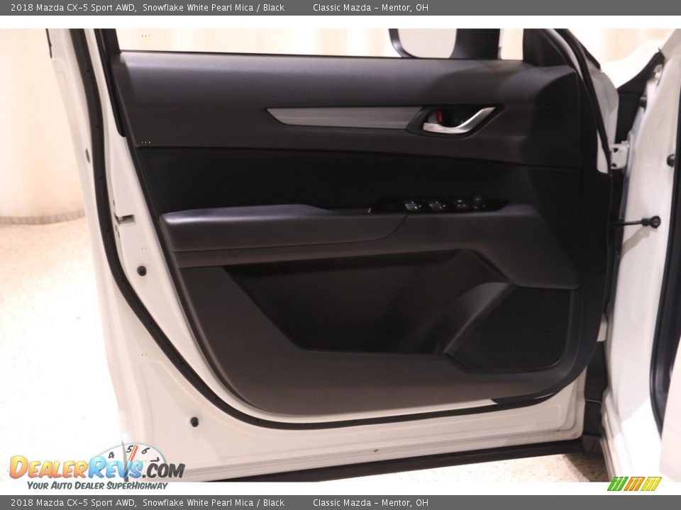 2018 Mazda CX-5 Sport AWD Snowflake White Pearl Mica / Black Photo #4