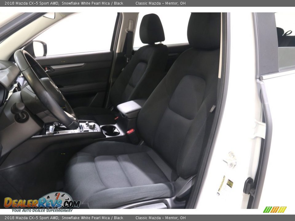 2018 Mazda CX-5 Sport AWD Snowflake White Pearl Mica / Black Photo #5