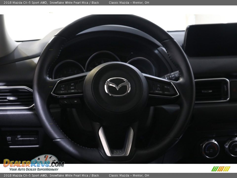 2018 Mazda CX-5 Sport AWD Snowflake White Pearl Mica / Black Photo #7