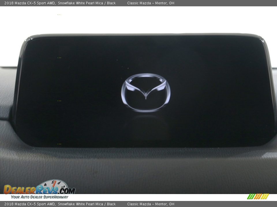 2018 Mazda CX-5 Sport AWD Snowflake White Pearl Mica / Black Photo #9
