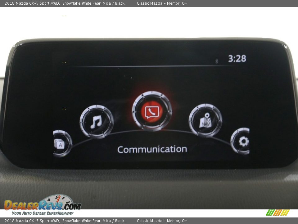 2018 Mazda CX-5 Sport AWD Snowflake White Pearl Mica / Black Photo #10