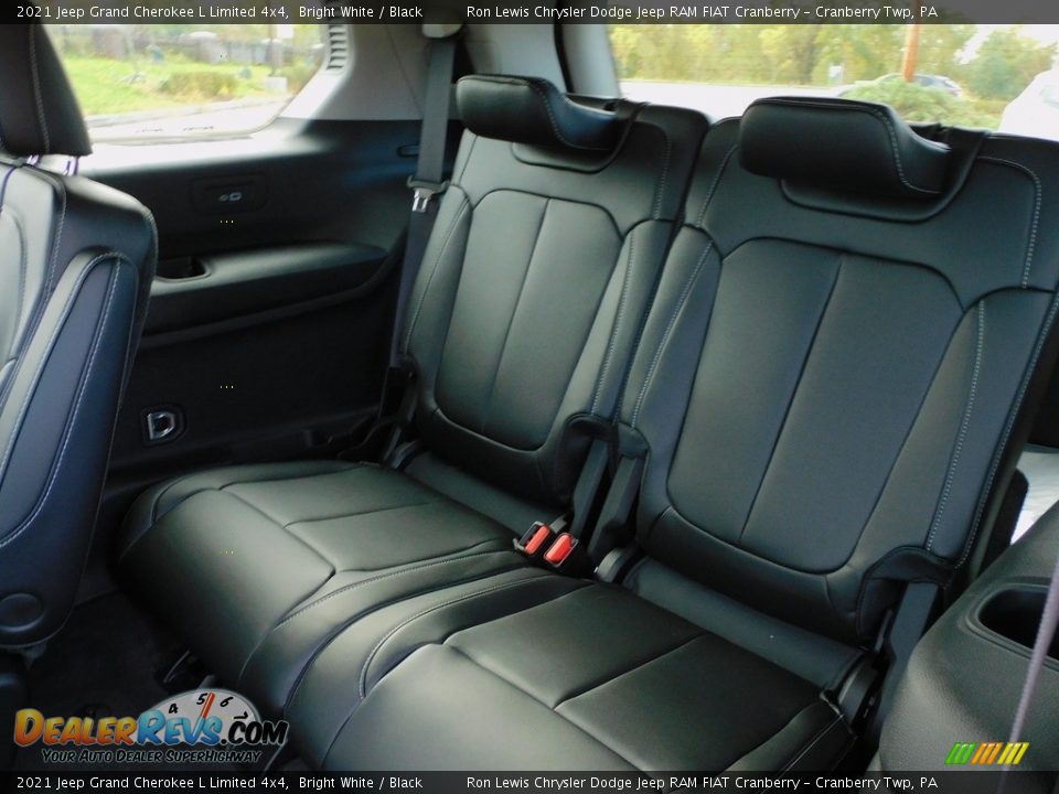 2021 Jeep Grand Cherokee L Limited 4x4 Bright White / Black Photo #13