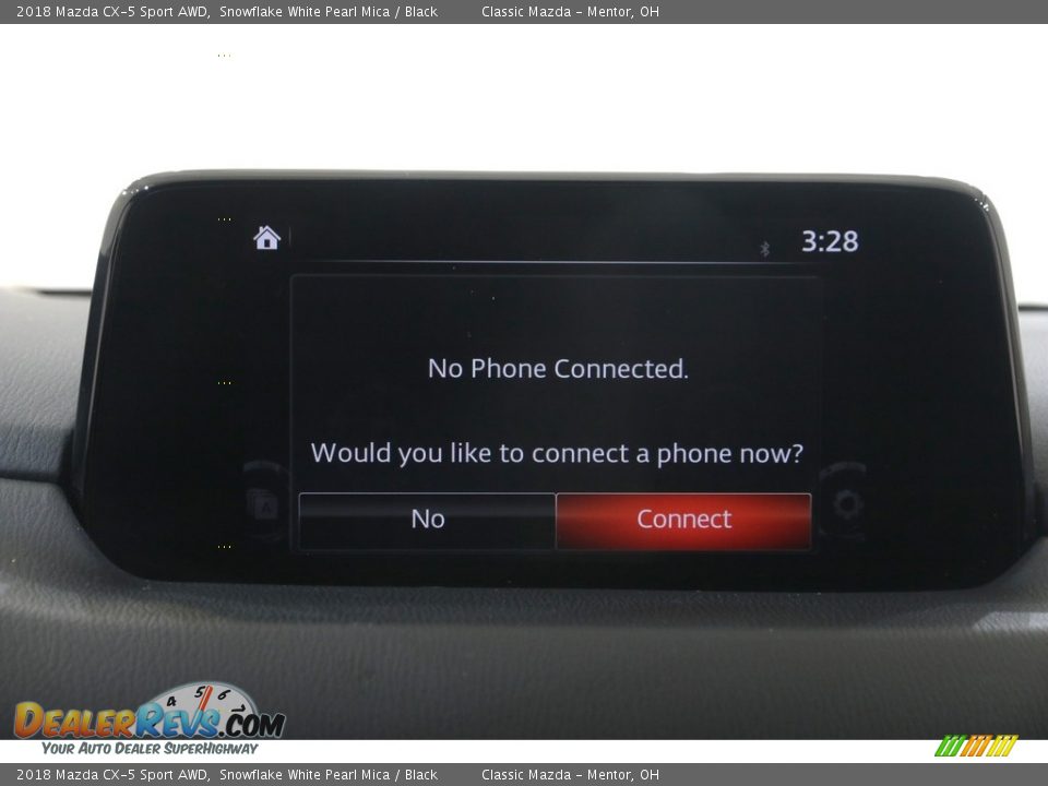 2018 Mazda CX-5 Sport AWD Snowflake White Pearl Mica / Black Photo #13