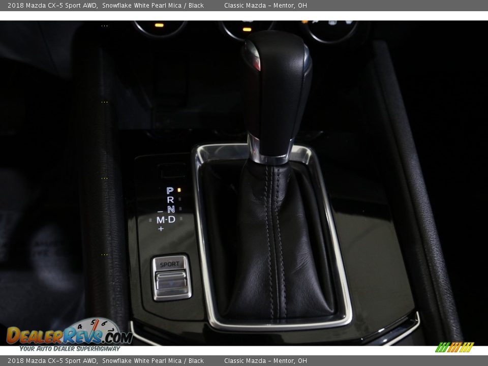 2018 Mazda CX-5 Sport AWD Snowflake White Pearl Mica / Black Photo #15