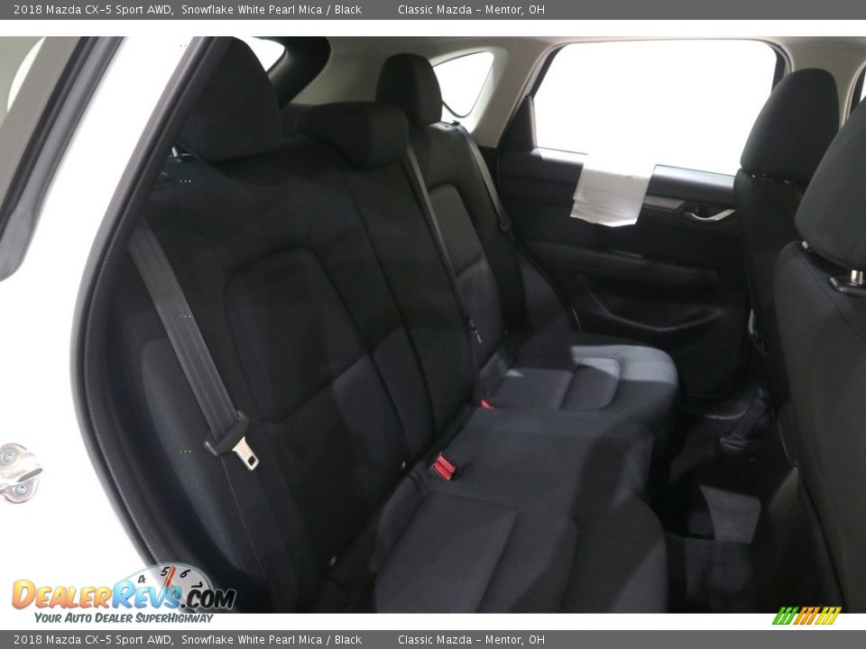 2018 Mazda CX-5 Sport AWD Snowflake White Pearl Mica / Black Photo #18