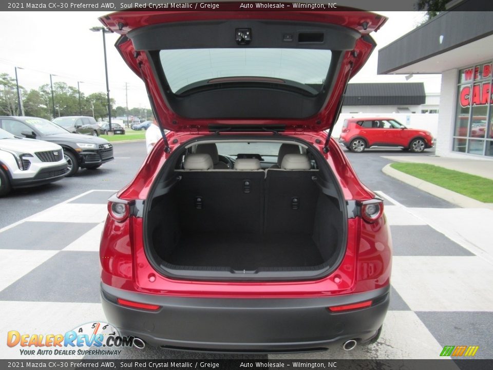 2021 Mazda CX-30 Preferred AWD Soul Red Crystal Metallic / Greige Photo #5