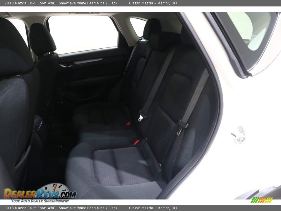 2018 Mazda CX-5 Sport AWD Snowflake White Pearl Mica / Black Photo #19