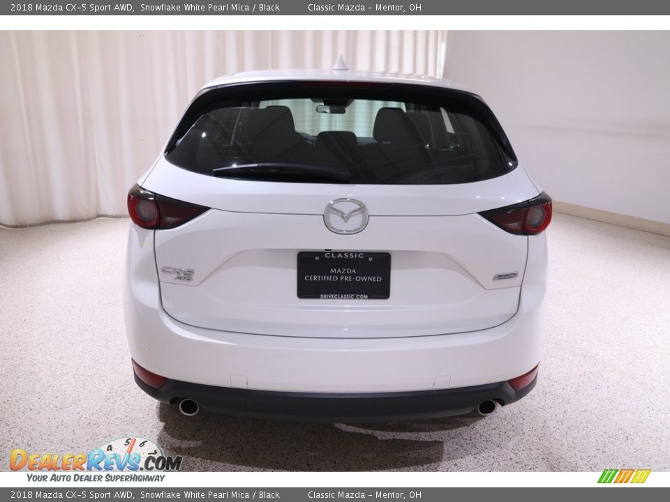2018 Mazda CX-5 Sport AWD Snowflake White Pearl Mica / Black Photo #20