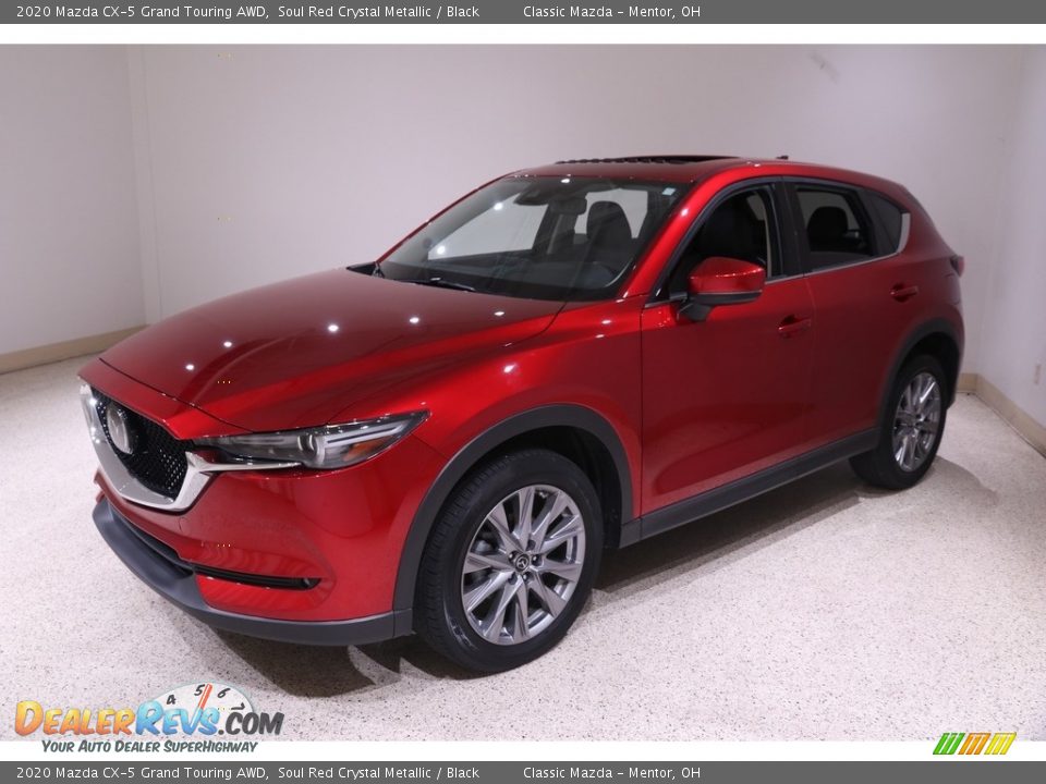 2020 Mazda CX-5 Grand Touring AWD Soul Red Crystal Metallic / Black Photo #3
