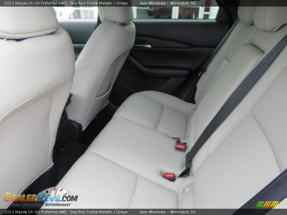 2021 Mazda CX-30 Preferred AWD Soul Red Crystal Metallic / Greige Photo #12