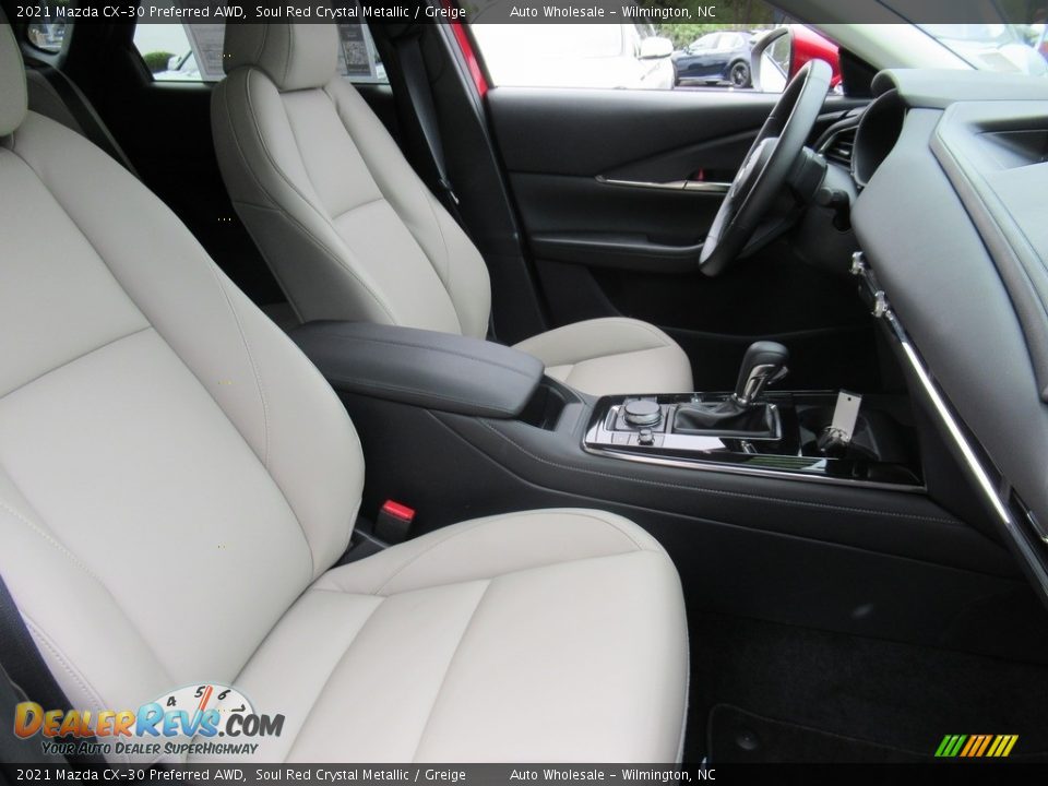 2021 Mazda CX-30 Preferred AWD Soul Red Crystal Metallic / Greige Photo #13