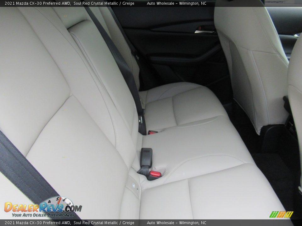 2021 Mazda CX-30 Preferred AWD Soul Red Crystal Metallic / Greige Photo #14