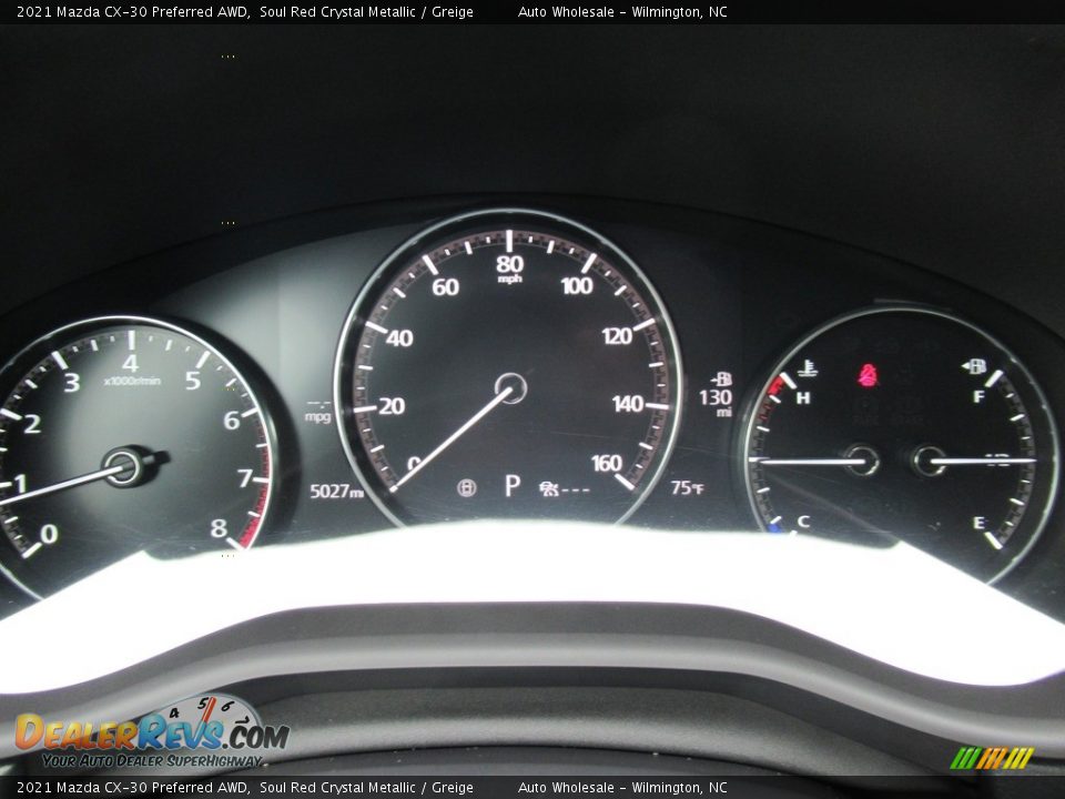 2021 Mazda CX-30 Preferred AWD Soul Red Crystal Metallic / Greige Photo #16