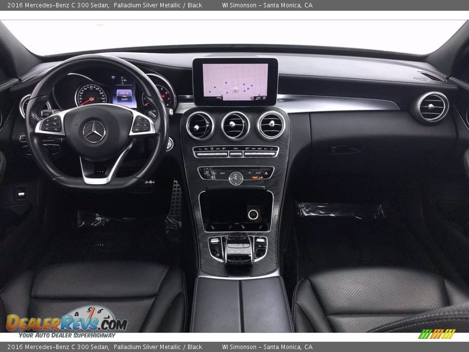 2016 Mercedes-Benz C 300 Sedan Palladium Silver Metallic / Black Photo #17