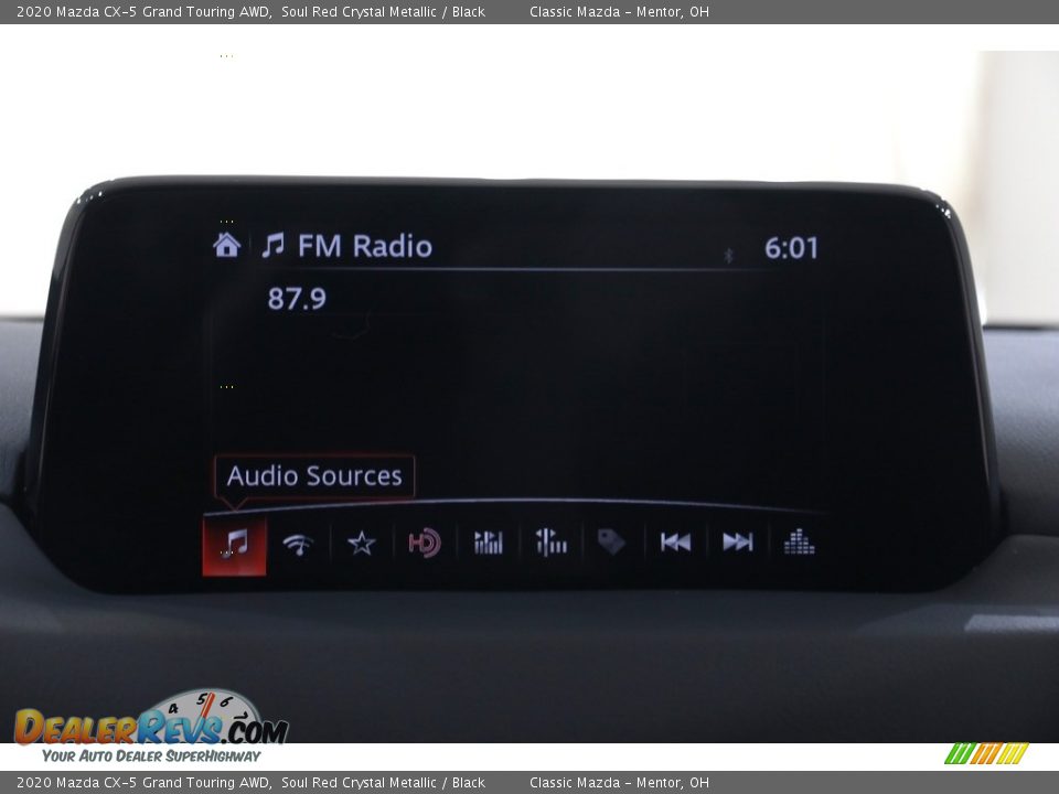 2020 Mazda CX-5 Grand Touring AWD Soul Red Crystal Metallic / Black Photo #10